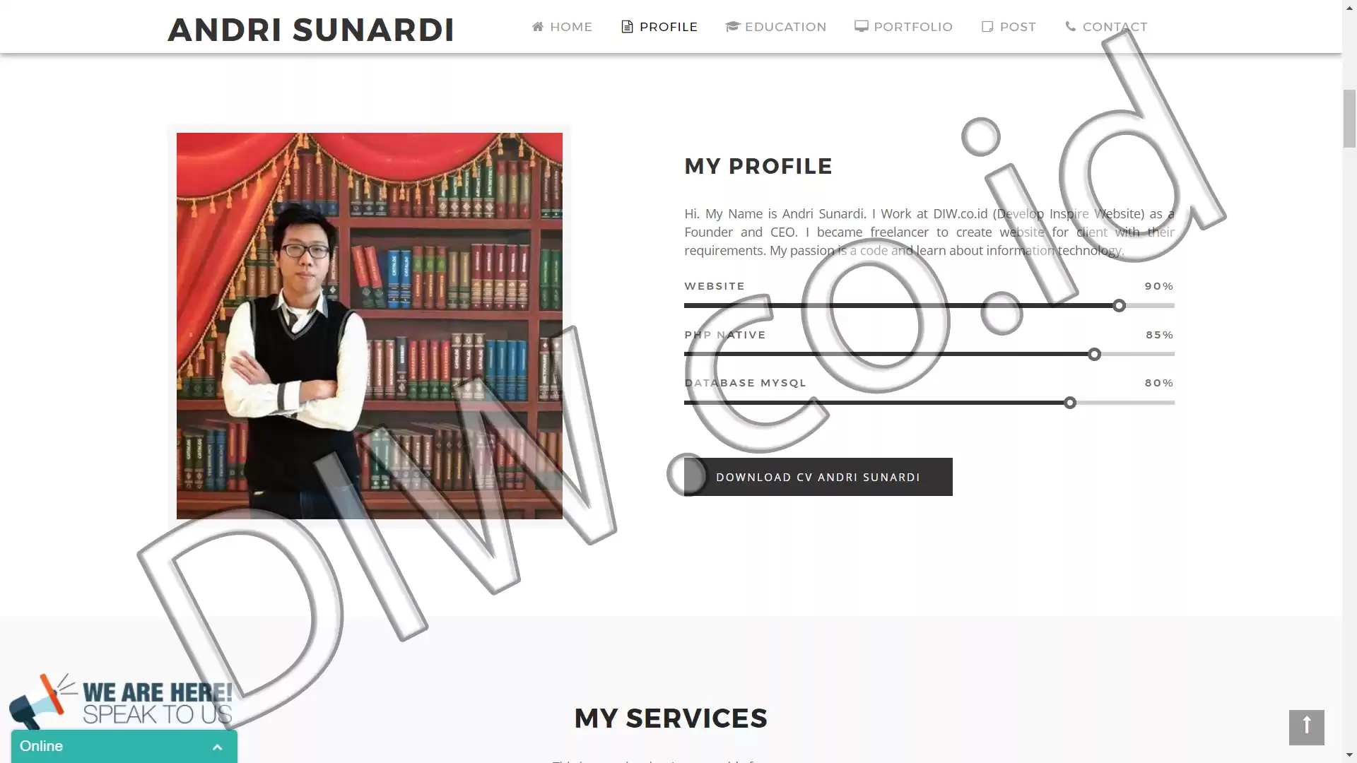 Project Image - 7 - Andri Sunardi - Freelancer - Web Developer - CEO DIW.co.id
