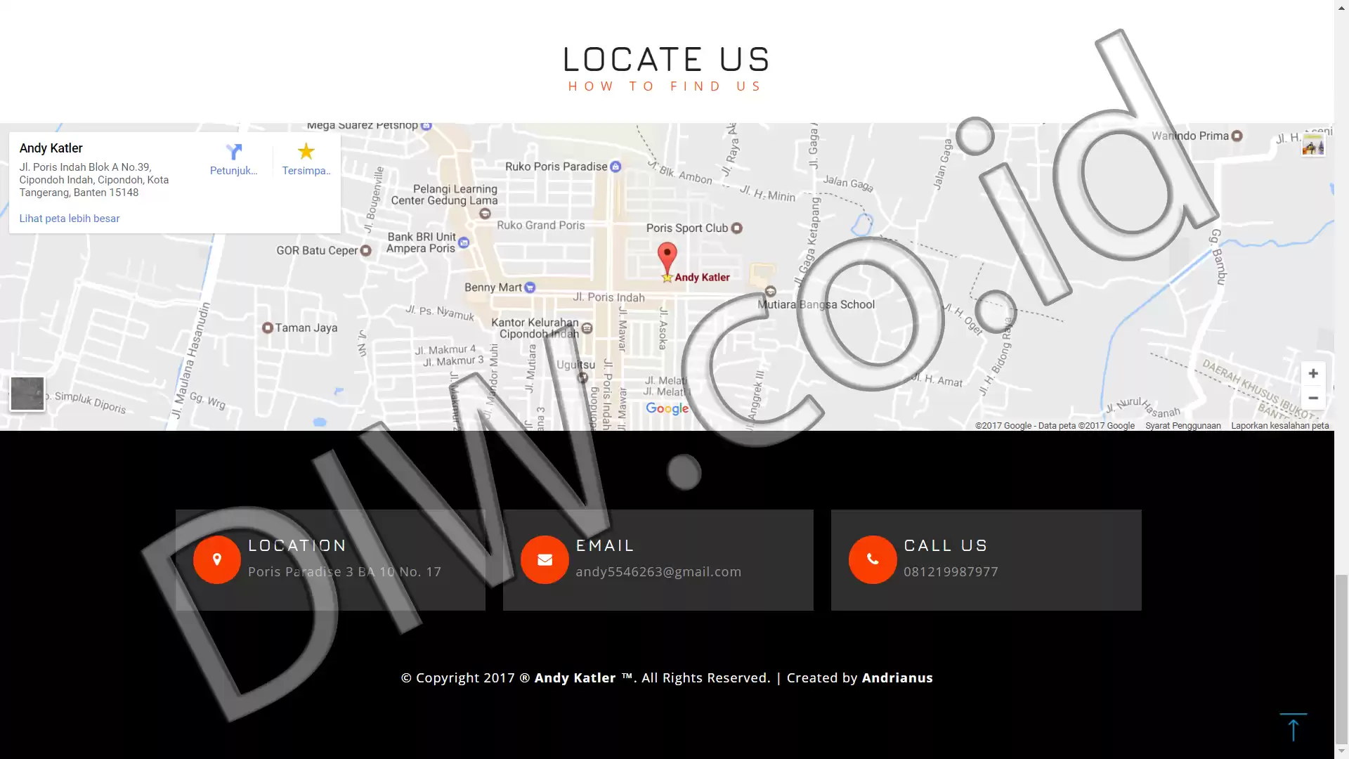 Project Image - 329 - Andri Sunardi - Freelancer - Web Developer - CEO DIW.co.id
