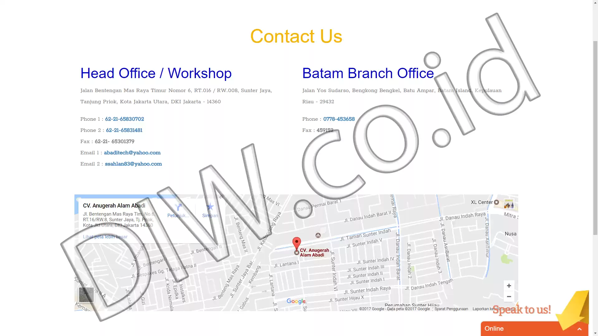 Project Image - 230 - Andri Sunardi - Freelancer - Web Developer - CEO DIW.co.id