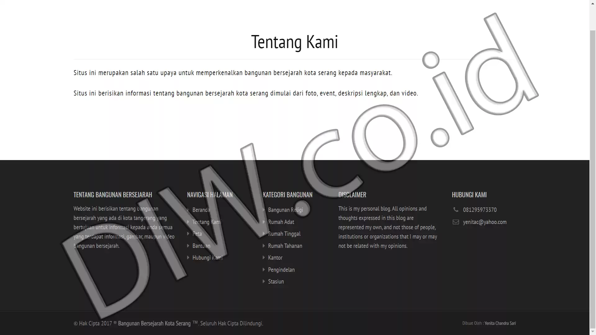 Project Image - 447 - Andri Sunardi - Freelancer - Web Developer - CEO DIW.co.id