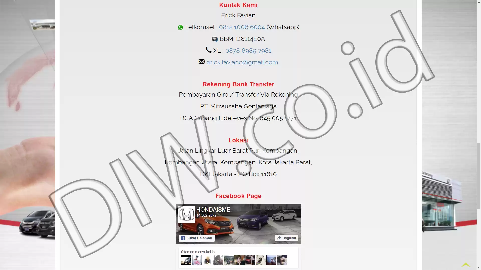 Project Image - 223 - Andri Sunardi - Freelancer - Web Developer - CEO DIW.co.id