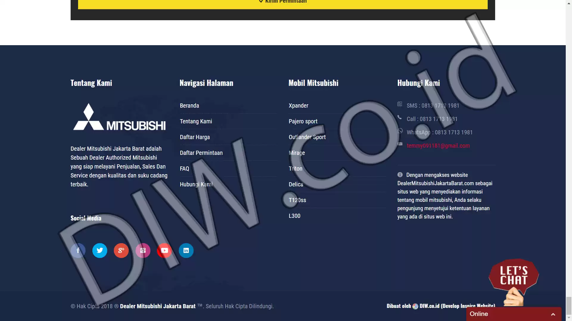 Project Image - 530 - Andri Sunardi - Freelancer - Web Developer - CEO DIW.co.id