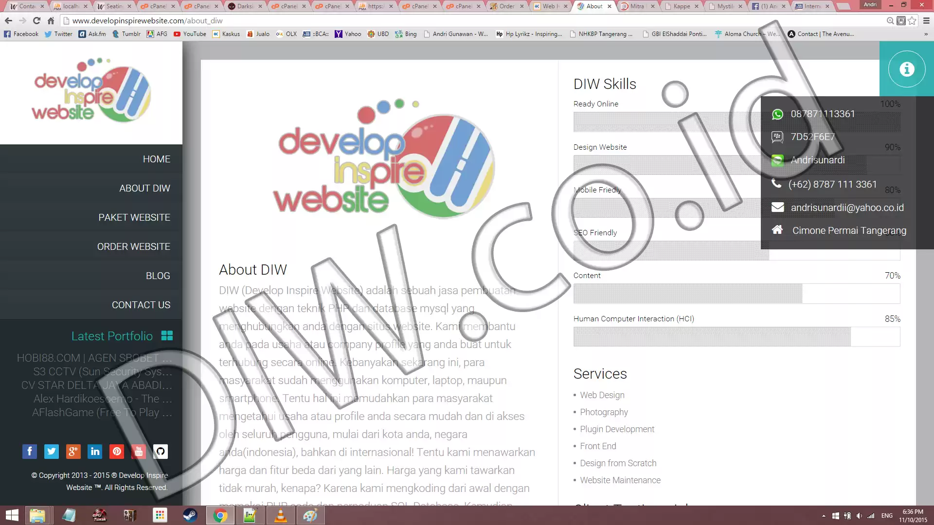 Project Image - 2 - Andri Sunardi - Freelancer - Web Developer - CEO DIW.co.id