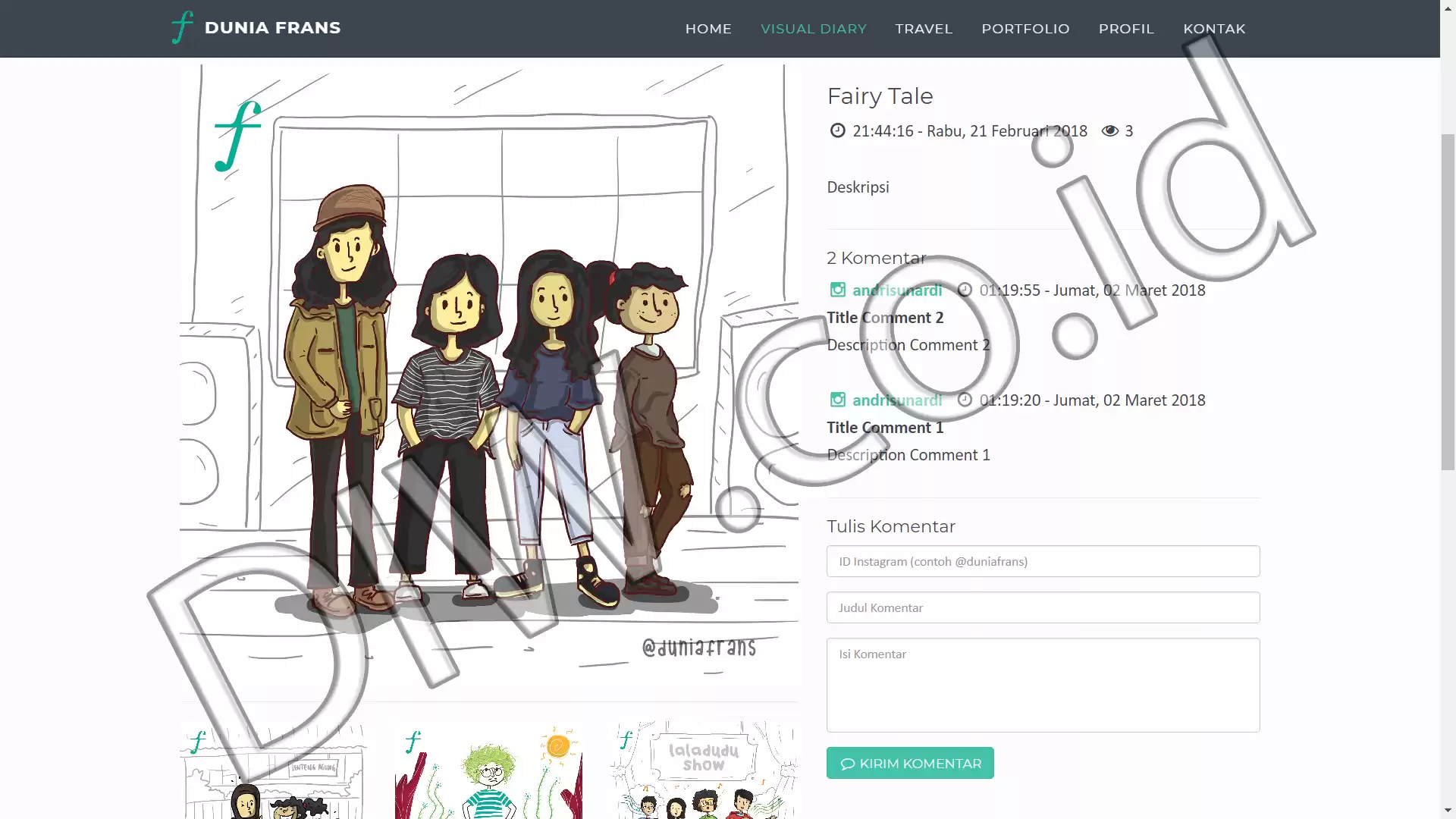 Project Image - 478 - Andri Sunardi - Freelancer - Web Developer - CEO DIW.co.id
