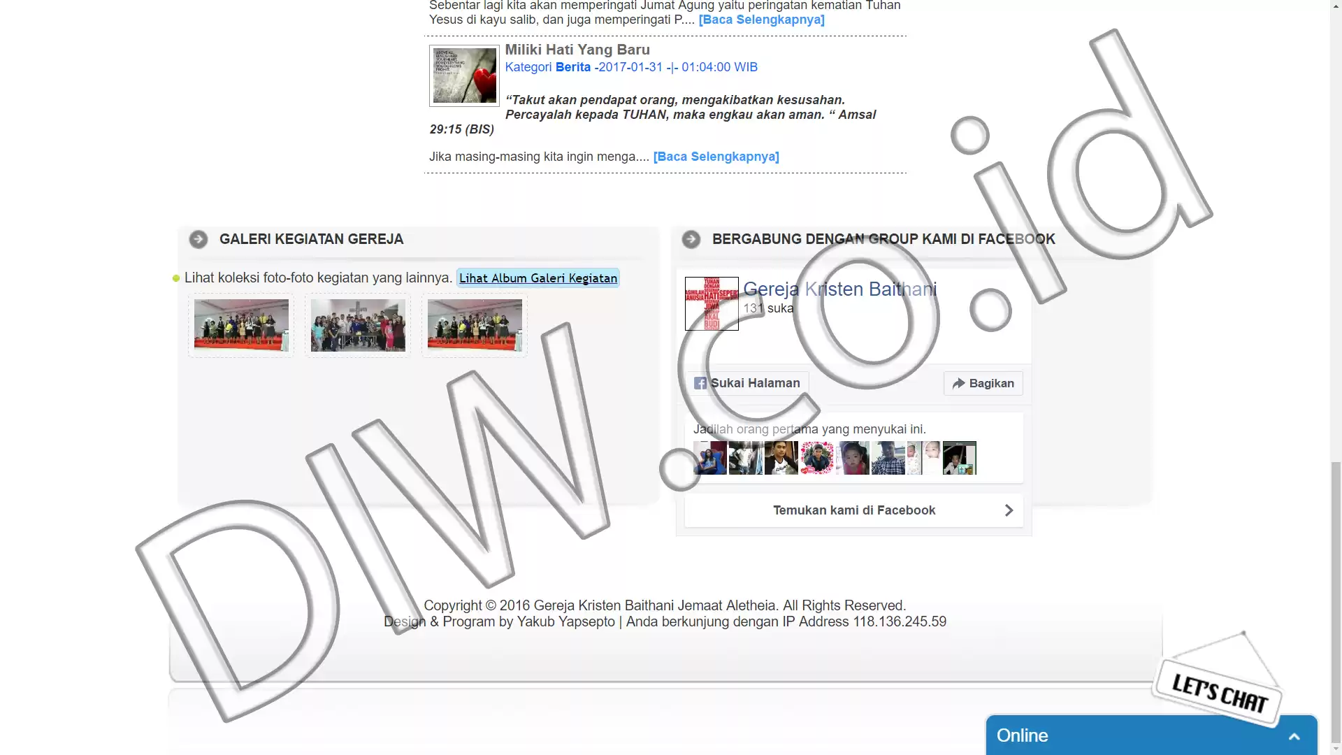 Project Image - 232 - Andri Sunardi - Freelancer - Web Developer - CEO DIW.co.id