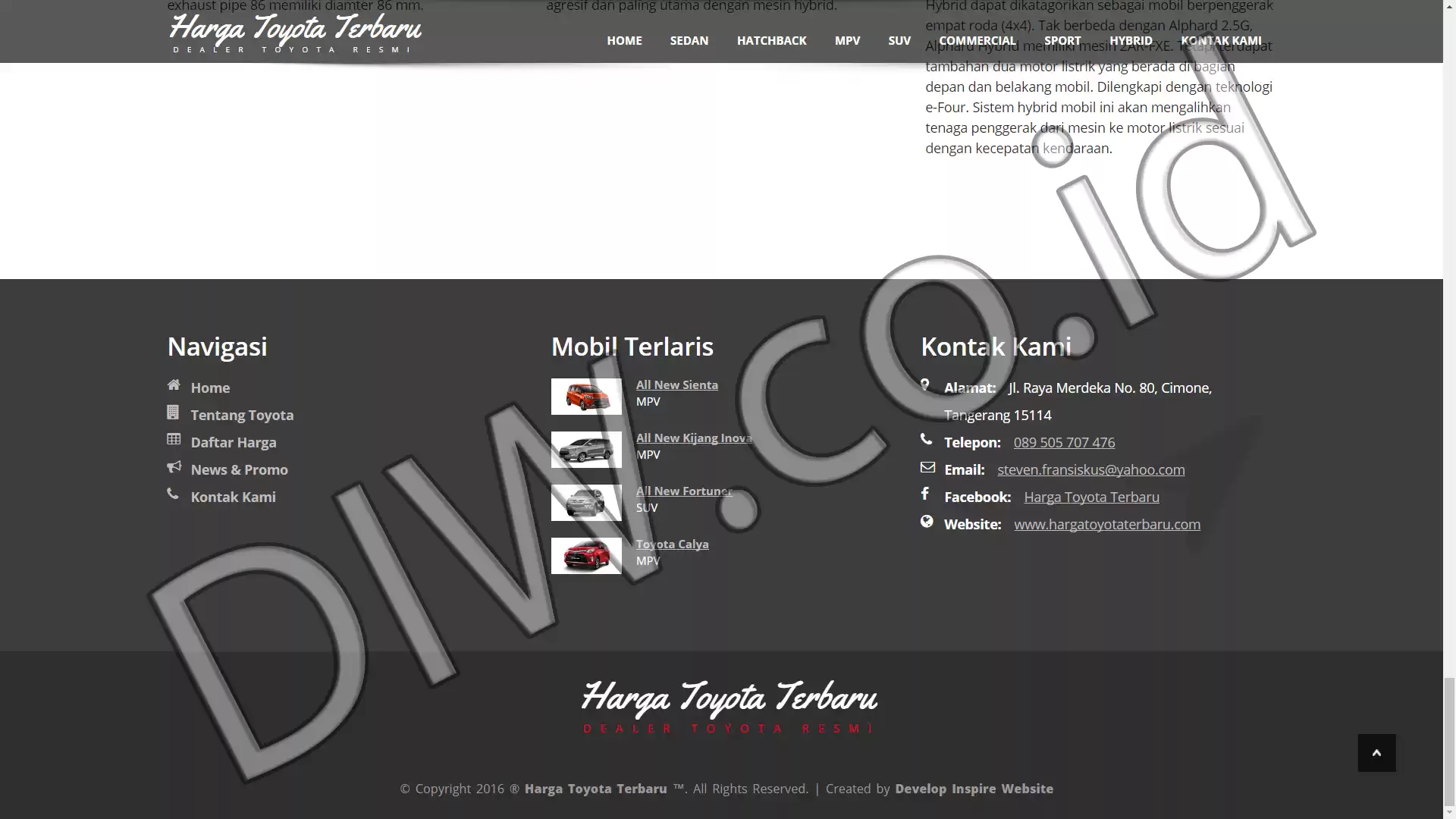Project Image - 143 - Andri Sunardi - Freelancer - Web Developer - CEO DIW.co.id