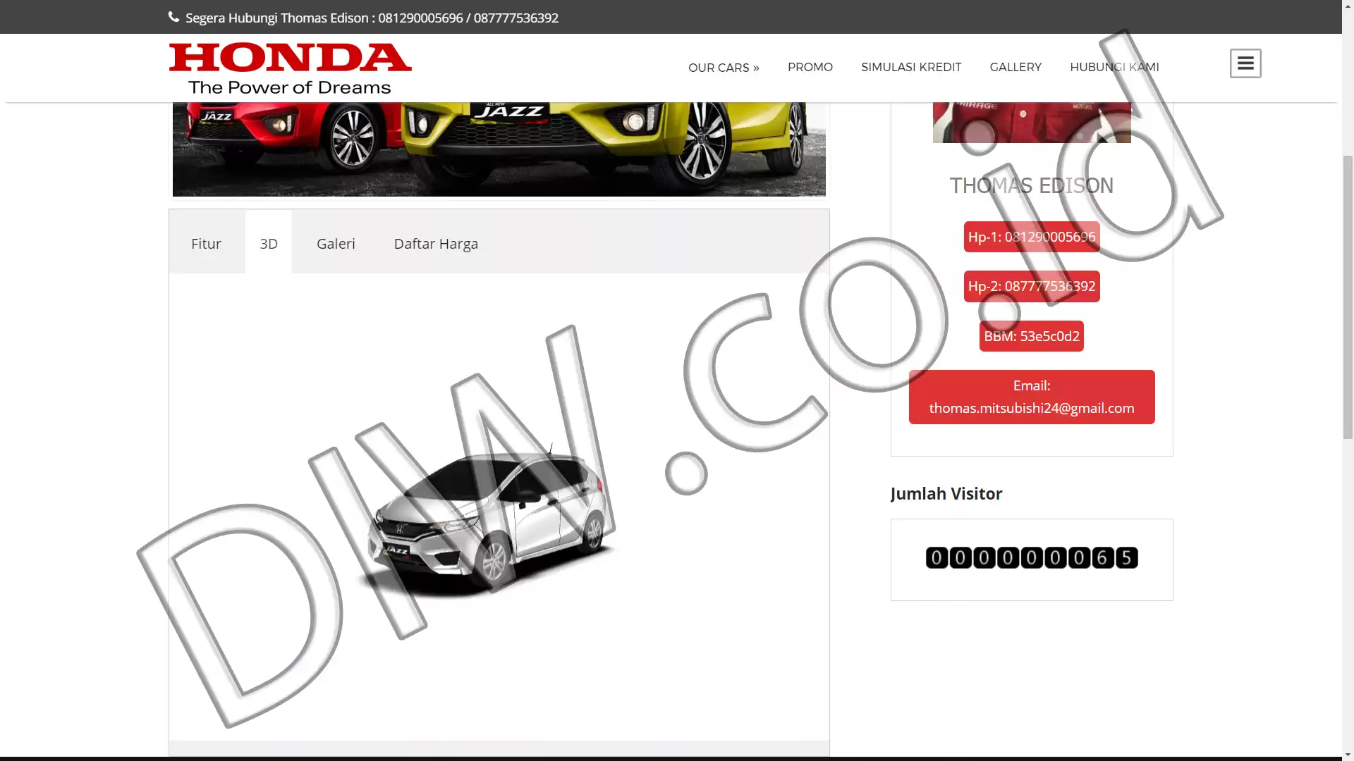 Project Image - 255 - Andri Sunardi - Freelancer - Web Developer - CEO DIW.co.id