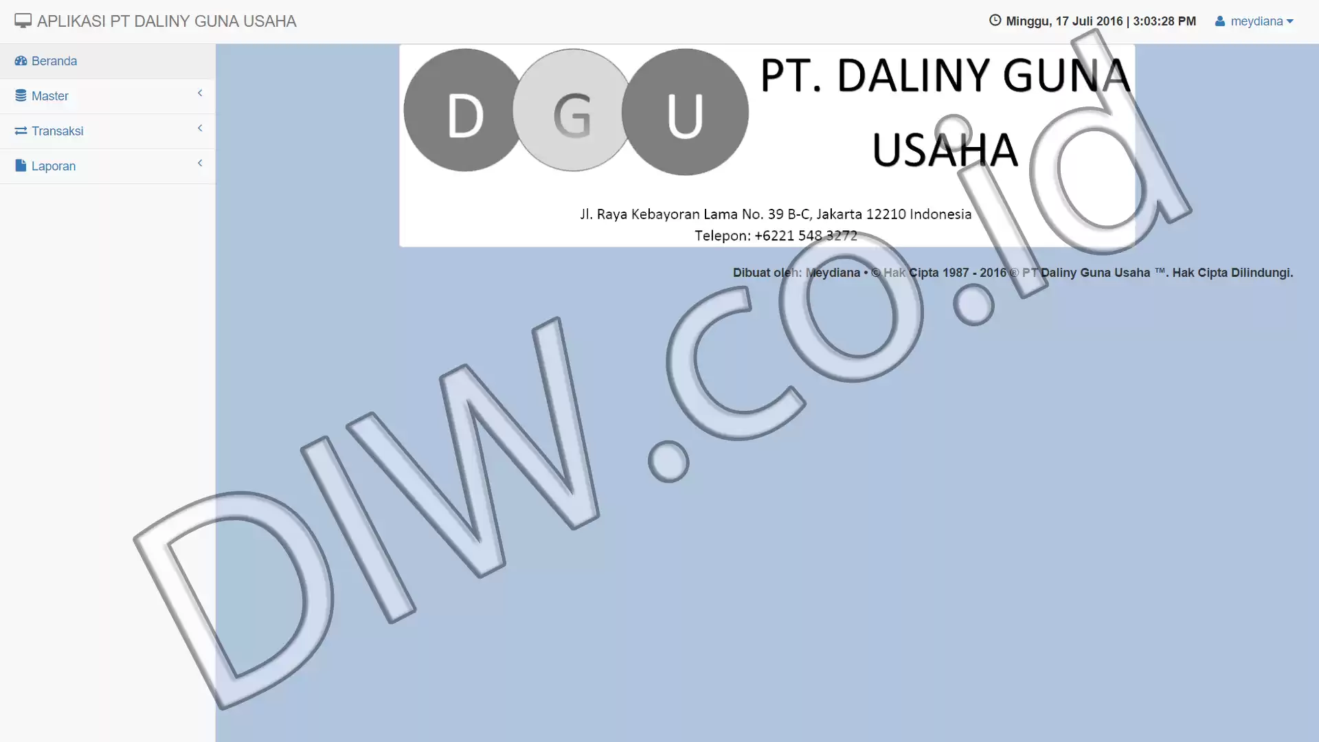 Project Image - 107 - Andri Sunardi - Freelancer - Web Developer - CEO DIW.co.id