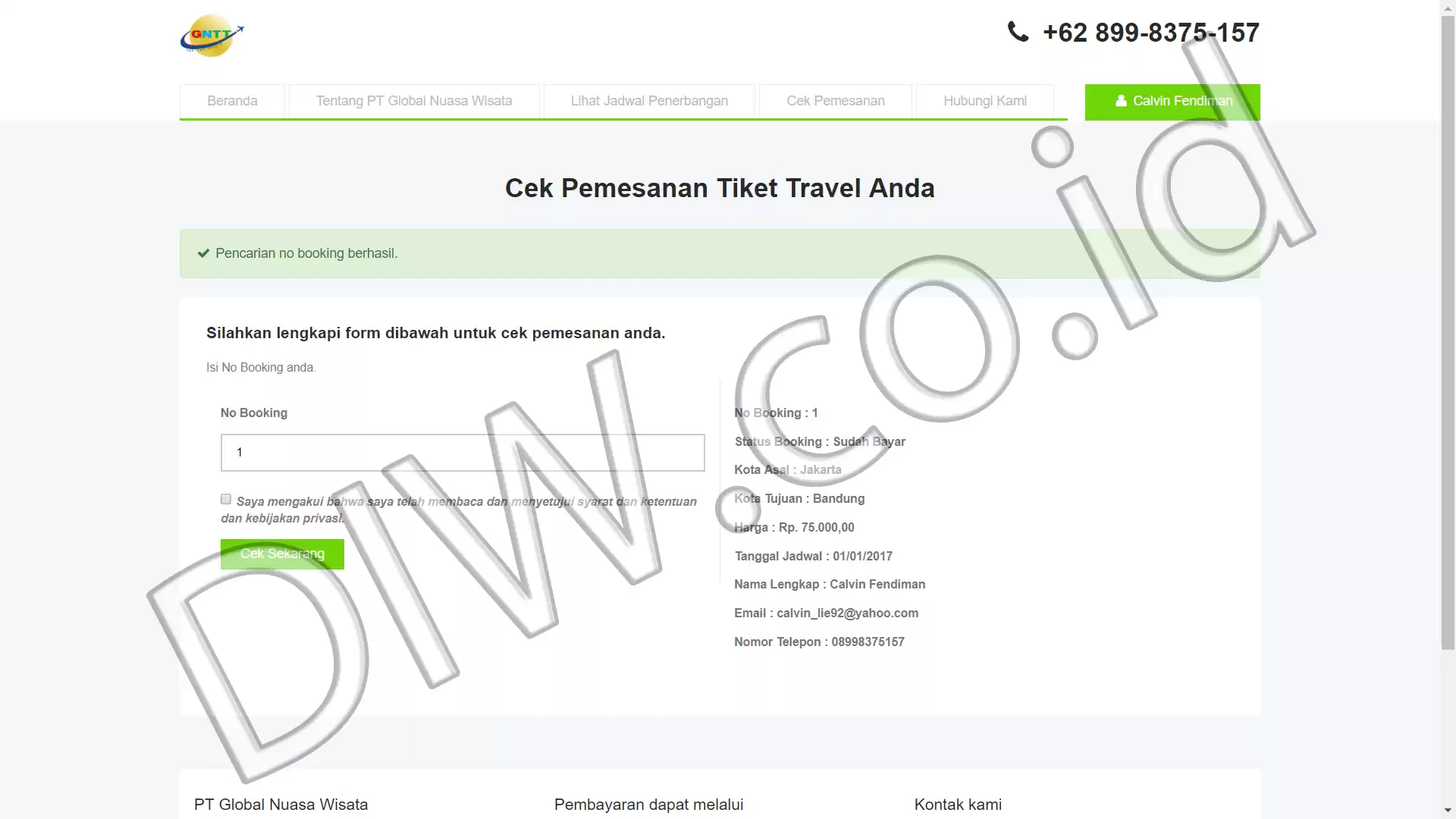 Project Image - 204 - Andri Sunardi - Freelancer - Web Developer - CEO DIW.co.id