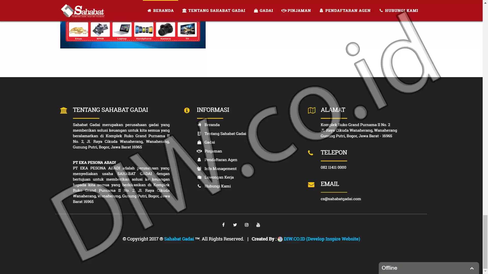 Project Image - 308 - Andri Sunardi - Freelancer - Web Developer - CEO DIW.co.id