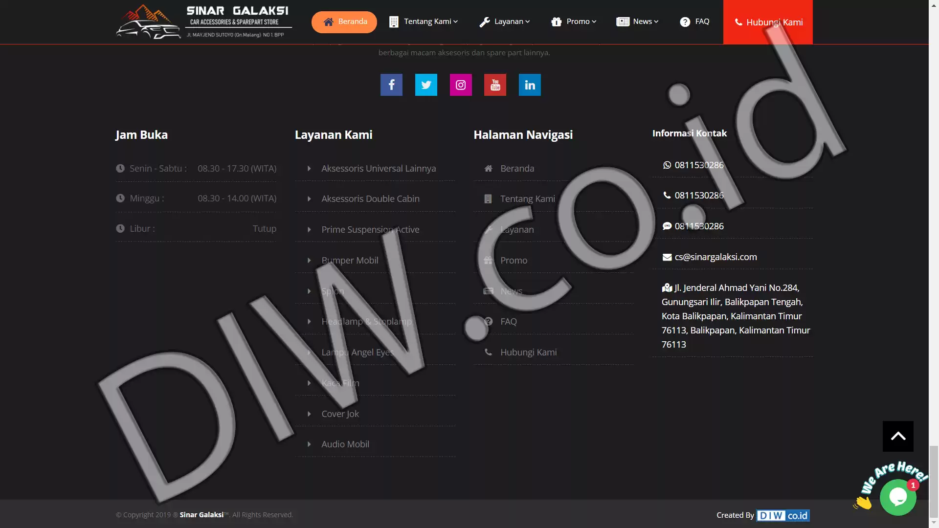 Project Image - 619 - Andri Sunardi - Freelancer - Web Developer - CEO DIW.co.id