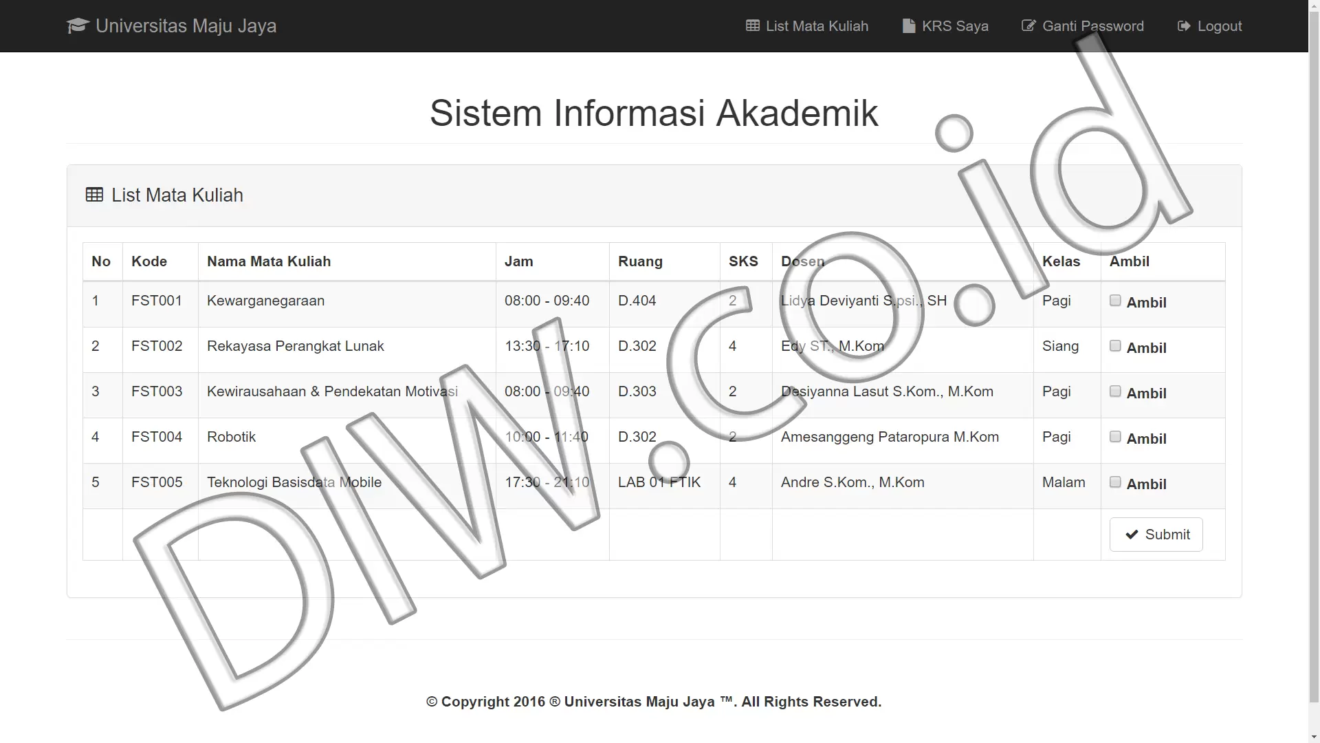 Project Image - 98 - Andri Sunardi - Freelancer - Web Developer - CEO DIW.co.id