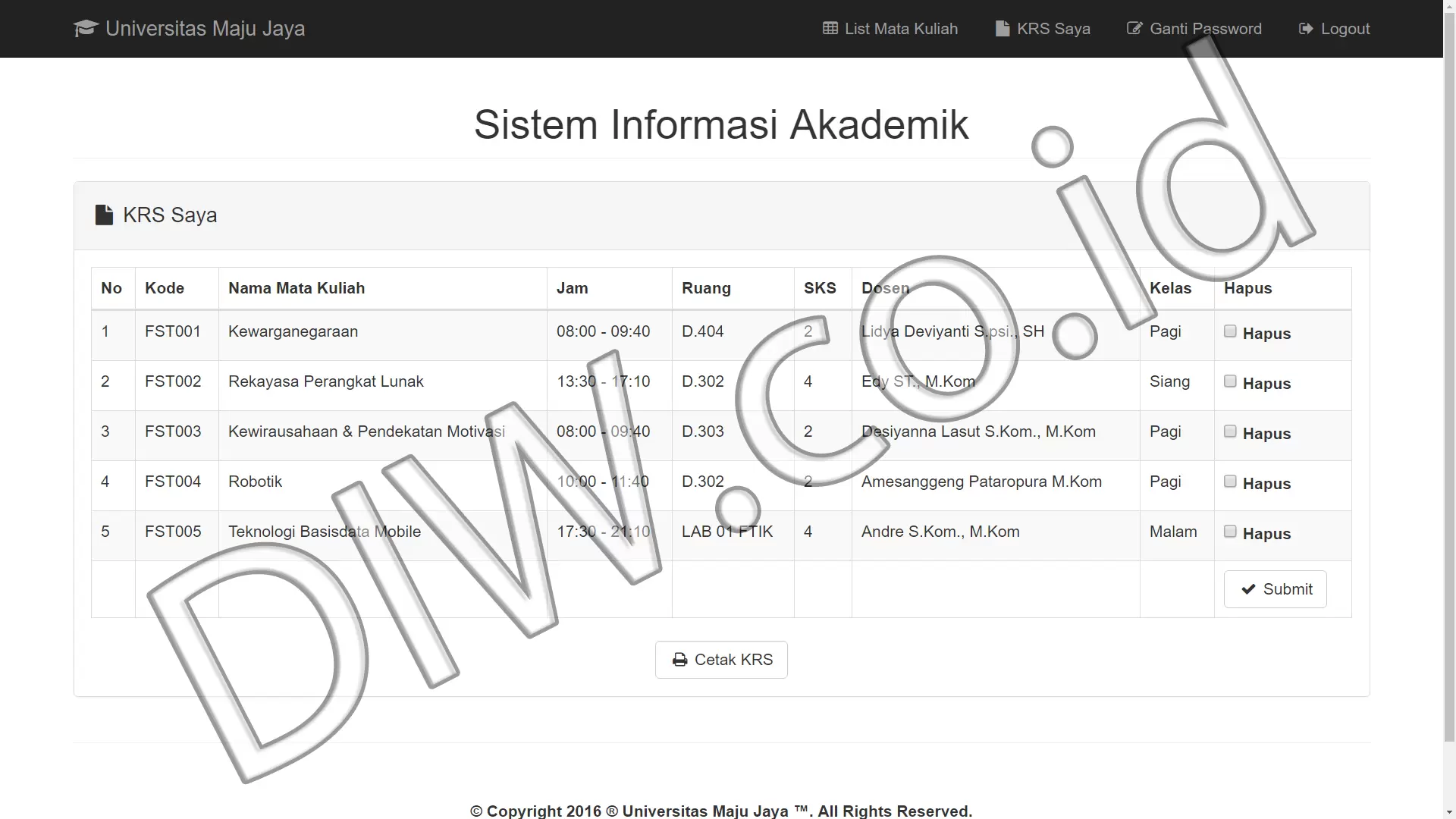 Project Image - 99 - Andri Sunardi - Freelancer - Web Developer - CEO DIW.co.id